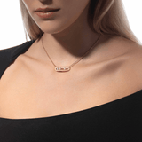 Messika Move Classique Ciselé Diamond Necklace-Messika Move Classique Ciselé Diamond Necklace - 14667 - YG