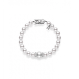 Mikimoto Fusion Akoya & White South Sea Cultured Pearl Bracelet-Mikimoto Fusion Akoya & White South Sea Cultured Pearl Bracelet - MDP10110ZDXW