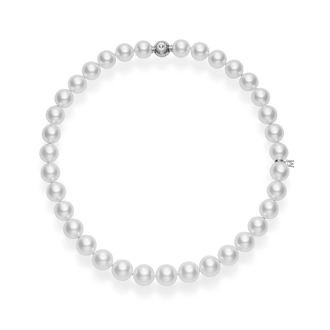 Mikimoto White South Sea Cultured Pearl Necklace-Mikimoto White South Sea Cultured Pearl Necklace MZP10282NDXW0003