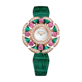 New Old Stock Bulgari Malachite Divas' Dream Cocktail Watch-New Old Stock Bulgari Malachite Divas' Dream Cocktail Watch 103636 / DVP33MOPWGD2MAL