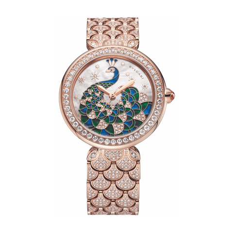 New Old Stock Bvlgari Divas’ Dream Peacock Watch-New Old Stock Bvlgari Divas’ Dream Peacock Watch 103348/DVP37FEAG