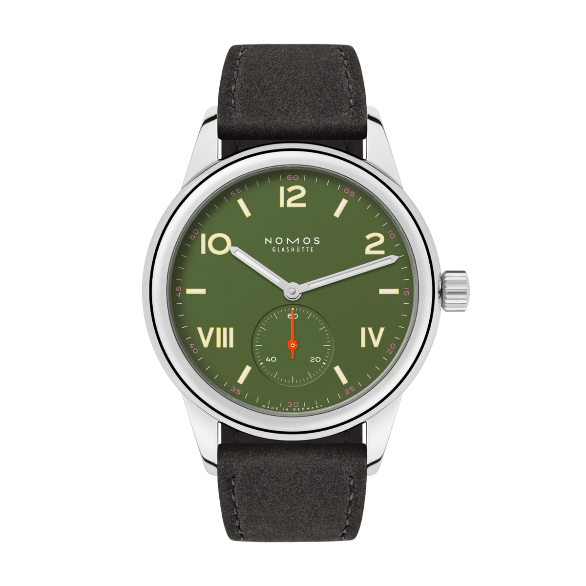 NOMOS Glashütte Club Campus 36 All Olive 707.GB