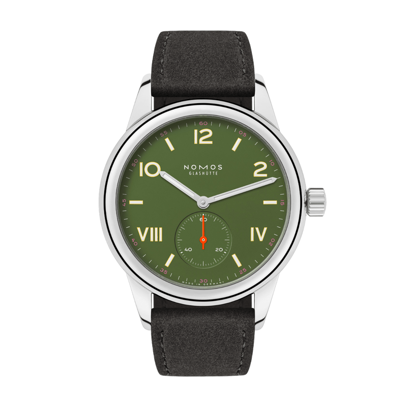 NOMOS Glashütte Club Campus 36 All Olive-NOMOS Glashütte Club Campus 36 All Olive 707.GB