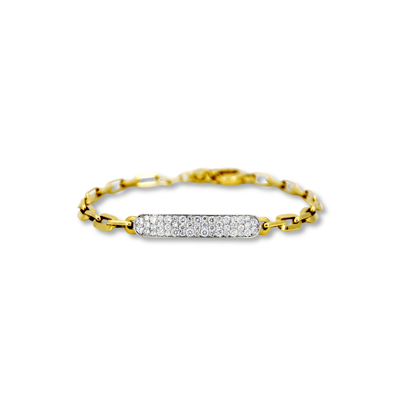 Norman Covan Diamond Link Bracelet-Norman Covan Diamond Link Bracelet NCB1947