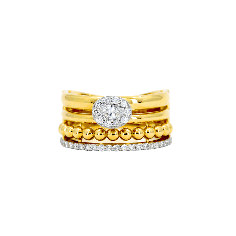 Norman Covan Diamond Ring-Norman Covan Diamond Ring - NCR2662