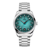 Omega Seamaster Aqua Terra 150m - 38mm-Omega Seamaster Aqua Terra 150m Lacquered Turquoise Dial - 38mm - 220.10.38.20.03.005