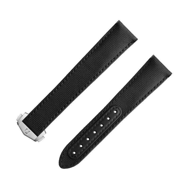Omega Speedmaster Moonwatch Professional Black Fabric Strap (Strap Only) 20/18mm-Omega Speedmaster Moonwatch Professional Black Fabric Strap (Strap Only) 20/18mm - 032CWZ014117
