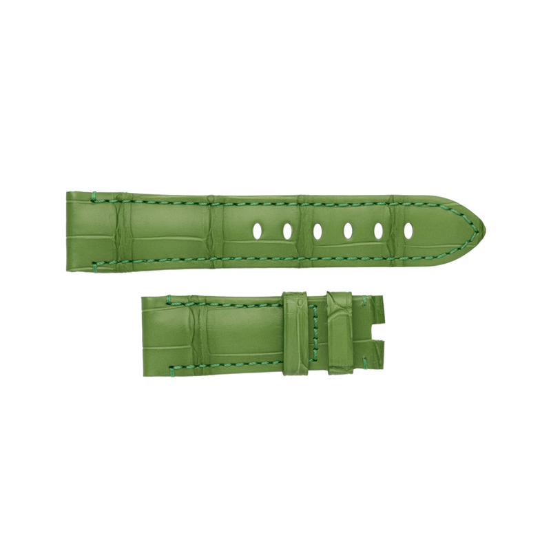 Panerai Alligator Green Tone On Tone 20/18mm QR-Panerai Alligator Green Tone On Tone 20/18mm QR - MXE09BNG