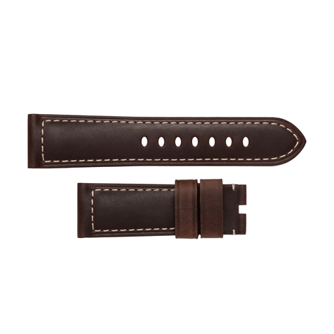 Panerai Calf Leather Dark Brown Strap 22/20mm QR-Panerai Calf Leather Dark Brown Strap 22/20mm QR - MXE0QK79