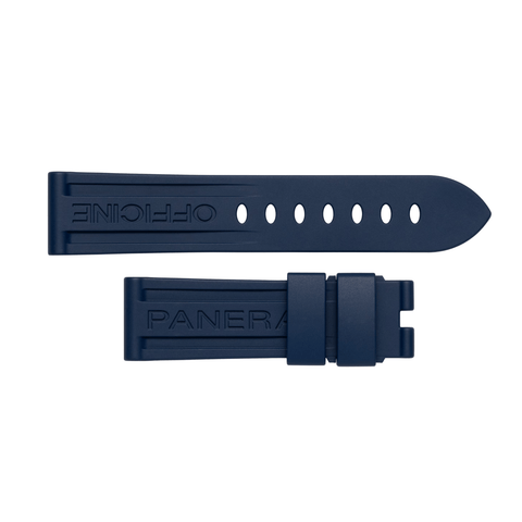 Panerai Caoutchouc Dark Blue 22/20mm QR-Panerai Caoutchouc Dark Blue 22/20mm QR - 