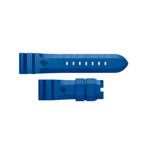 Panerai Caoutchouc Light Blue 22/20mm-Panerai Caoutchouc Light Blue 22/20mm - MXE07XCL