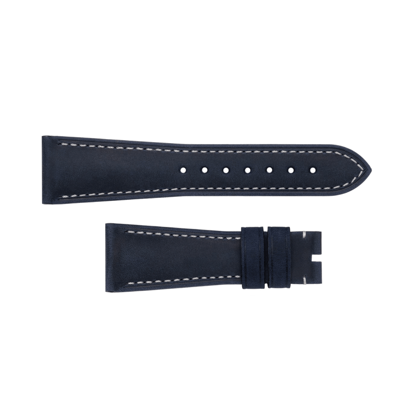 Panerai Dark Blue Calf Strap 24/18mm-Panerai Dark Blue Calf Strap 24/18mm - MXE0KSSD