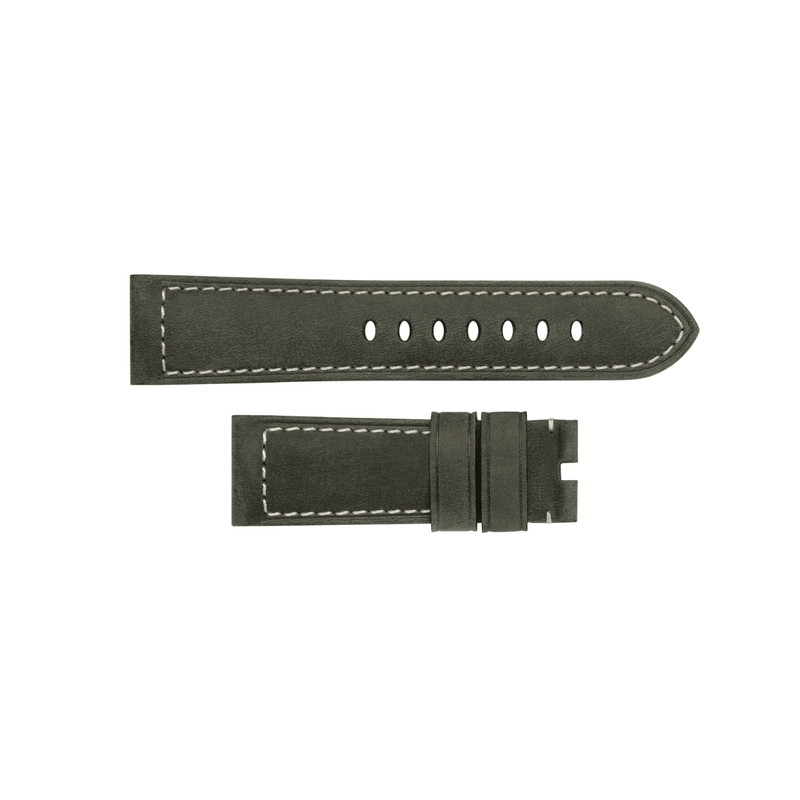 Panerai Dark Green Calf Strap 22/20mm-Panerai Dark Green Calf Strap 22/20mm - MX008LFN