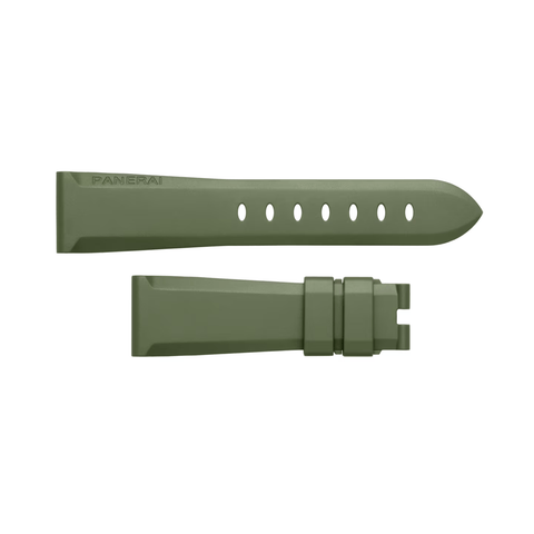 Panerai Green Rubber Strap 20/18mm QR-Panerai Green Rubber Strap 20/18mm QR - MXE0PLWZ