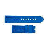 Panerai Light Blue Rubber Strap 22/20mm QR-Panerai Light Blue Rubber Strap 22/20mm QR - MXE0JLP6