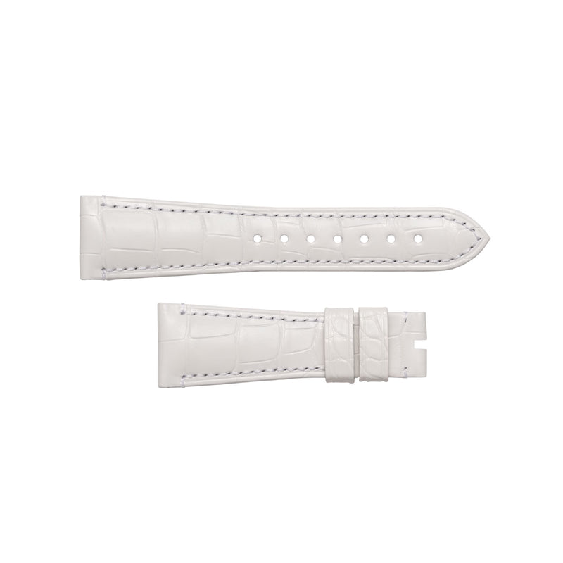 Panerai White Alligator Strap 20/18mm QR-Panerai White Alligator Strap 20/18mm QR - MXE0HJZW