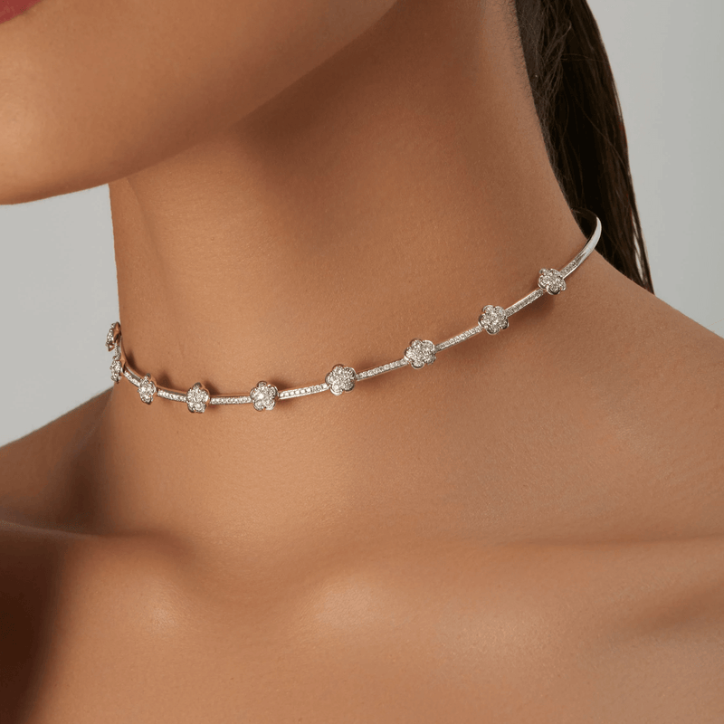 Pasquale Bruni Figlia Dei Fiori Choker-Pasquale Bruni Figlia Dei Fiori Choker - 16052B