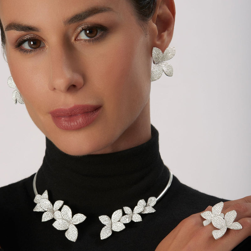 Pasquale Bruni Giardini Segreti Earrings-Pasquale Bruni Giardini Segreti Earrings - 15215B