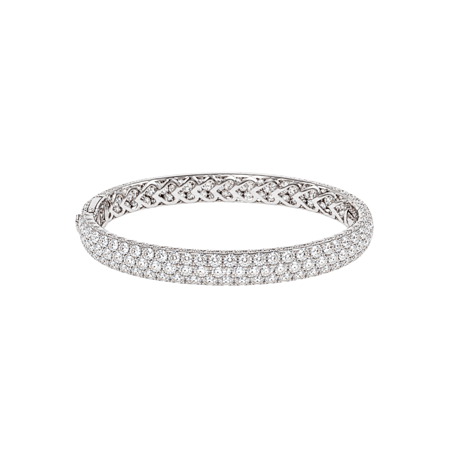 Pave Diamond Eternity Bangle - CH Premier