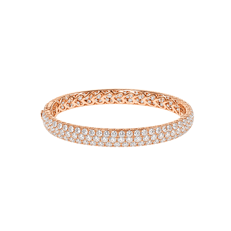 Pave Diamond Eternity Bangle - CH Premier