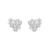 Piaget Rose Diamond Earrings-Piaget Rose Diamond Earrings G38U0090
