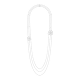 Piaget Rose Diamond Long Necklace-Piaget Rose Diamond Long Necklace G37UB200