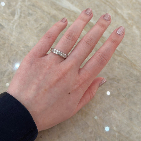 Platinum Diamond Band-Platinum Diamond Band - DRJDR00117