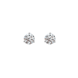Platinum Diamond Stud Earrings-Platinum Diamond Stud Earrings - DEJST00406