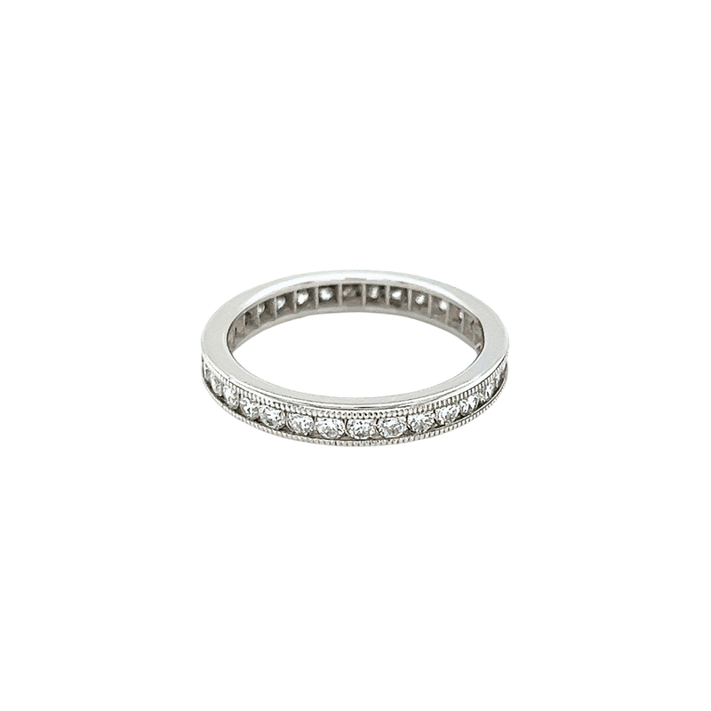 Platinum Eternity Diamond Band-Platinum Eternity Diamond Band - DRARM00323