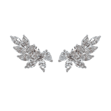 Platinum Ophelia Diamond Earrings-Platinum Ophelia Diamond Earrings - DEDEH00037