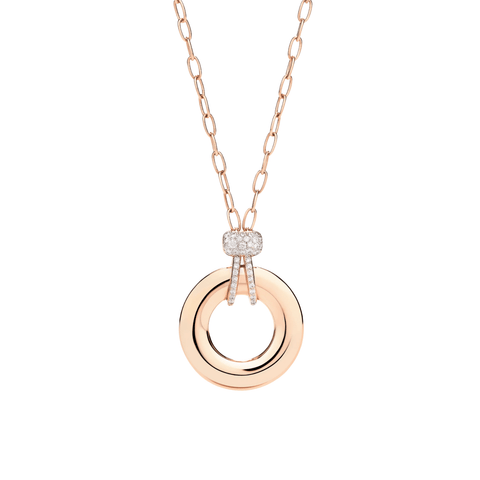 Pomellato Iconica Necklace with Pendant-Pomellato Iconica Necklace with Pendant - PCC4040 - O7WHR - DB000