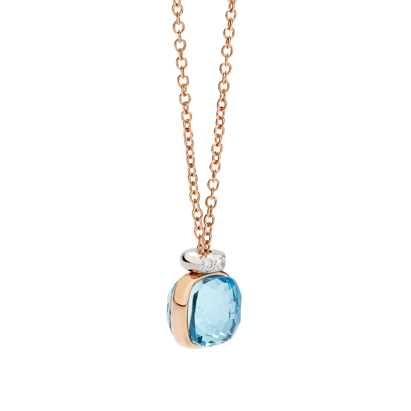 Pomellato Nudo Mini Necklace with Pendant-Pomellato Nudo Mini Necklace with Pendant - PCC5020 - O6WHR - DB0YY