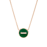Pomellato Pom Pom Dot Reversible Necklace with Pendant-Pomellato Pom Pom Dot Reversible Necklace with Pendant - PCC4030 - O7000 - DB0MY