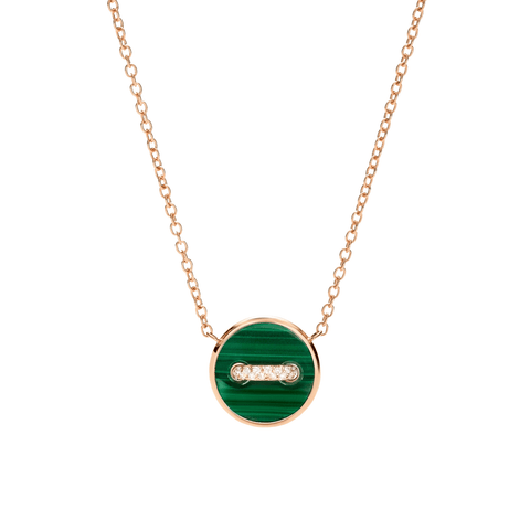 Pomellato Pom Pom Dot Reversible Necklace with Pendant-Pomellato Pom Pom Dot Reversible Necklace with Pendant - PCC4030 - O7000 - DB0MY