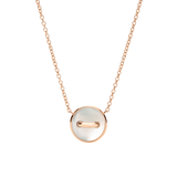 Pomellato Pom Pom Dot Reversible Necklace with Pendant-Pomellato Pom Pom Dot Reversible Necklace with Pendant - PCC4031 - O7WHR - DB0MP