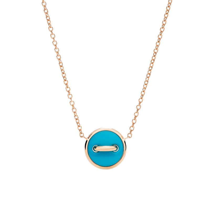 Pomellato Pom Pom Dot Reversible Necklace With Pendant-Pomellato Pom Pom Dot Reversible Necklace With Pendant - PCC5031 - O7WHR - DB0TU