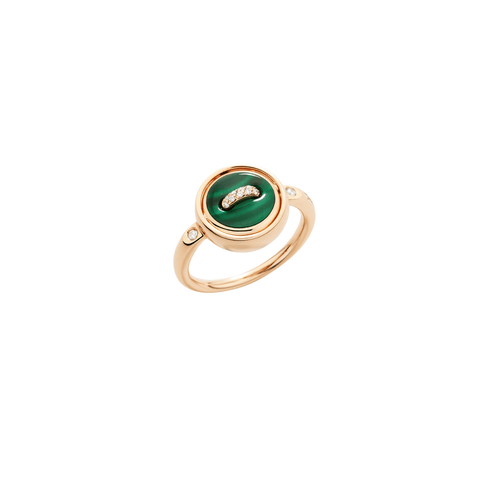 Pomellato Pom Pom Dot Reversible Ring-Pomellato Pom Pom Dot Reversible Ring - PAC5030 - O7000 - BMPMY