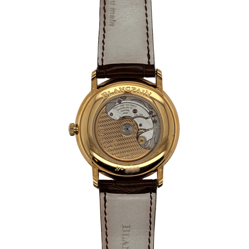 Pre-Owned Blancpain Villeret Ultraplate-Pre - Owned Blancpain Villeret Ultraplate - 6651 - 3642 - 55B