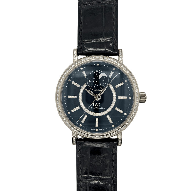 New Old Stock IWC Schaffhausen Portofino Automatic Moon Phase 37-Pre - Owned IWC Schaffhausen Portofino Automatic Moon Phase 37 - IW459004