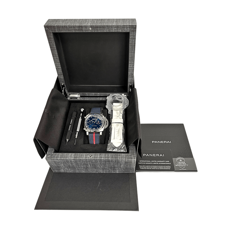 Pre-Owned Panerai Luminor Chrono Luna Rossa-Pre - Owned Panerai Luminor Chrono Luna Rossa - PAM01303