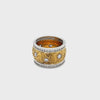 Platinum and Yellow Gold Diamond Ring DRARM00166