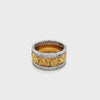 Platinum Yellow Gold Diamond Ring DRARM00037