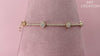 Shy Creation Diamond Bracelet in 14 karat rose gold with diamonds totaling 0.88 carat weight.