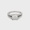 Daniel K Platinum Split Shank Engagement Ring DRDAN00588
