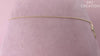 Shy Creation Diamond Baguette Cross Necklace in 14 karat white gold with diamonds totaling 0.31 carats. The length of the necklace measures 18inches.
