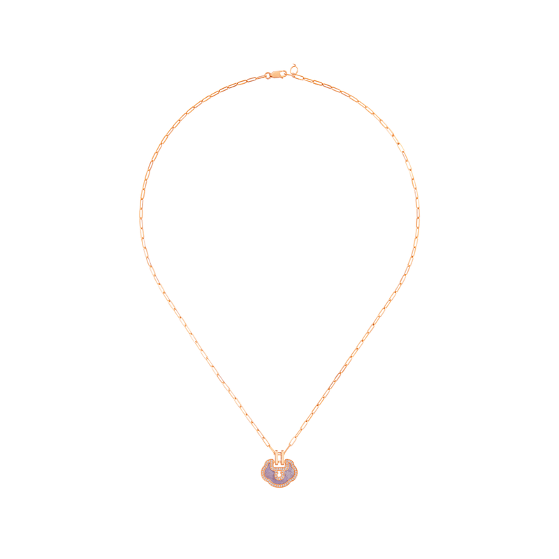 Qeelin Medium Yu Yi Necklace-Qeelin Medium Yu Yi Necklace YLN30ABRGPJ