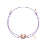Qeelin Small Yu Yi Cord Bracelet-Qeelin Small Yu Yi Cord Bracelet - WLC40ABRGPJ