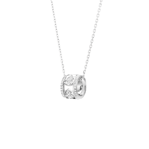Qeelin Wulu Eternity Large Necklace-Qeelin Wulu Eternity Large Necklace - WUN40AMWGDI