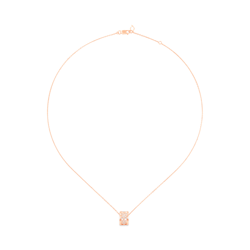 Qeelin Wulu Eternity Small Necklace-Qeelin Wulu Eternity Small Necklace - WUN50ANRGDI