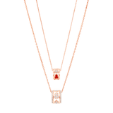 Qeelin Wulu Eternity Small Necklace-Qeelin Wulu Eternity Small Necklace - WUN50ANRGRH
